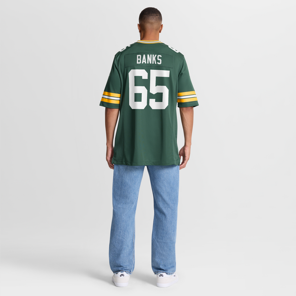 Aaron Banks Green Bay Packers Nike Team Game Jersey -  Green