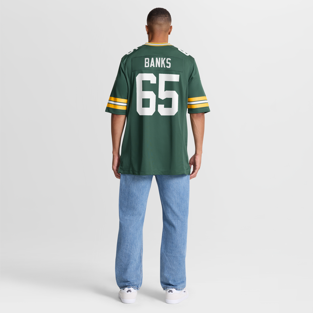 Aaron Banks Green Bay Packers Nike Team Game Jersey -  Green