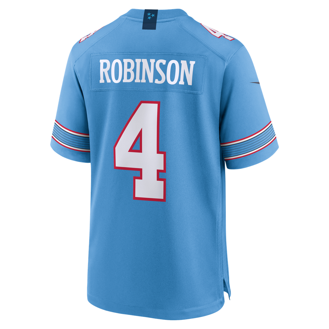 Wan'Dale Robinson Tennessee Titans Nike Game Jersey - White