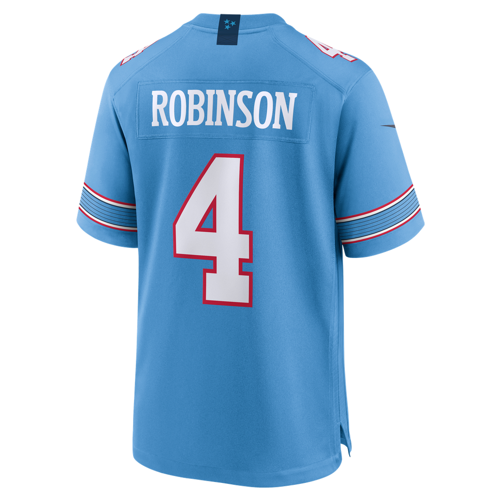 Wan'Dale Robinson Tennessee Titans Nike Team Game Jersey - Light Blue