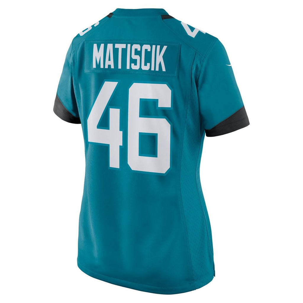 Ross Matiscik Jacksonville Jaguars Nike Women's Game Jersey - Black