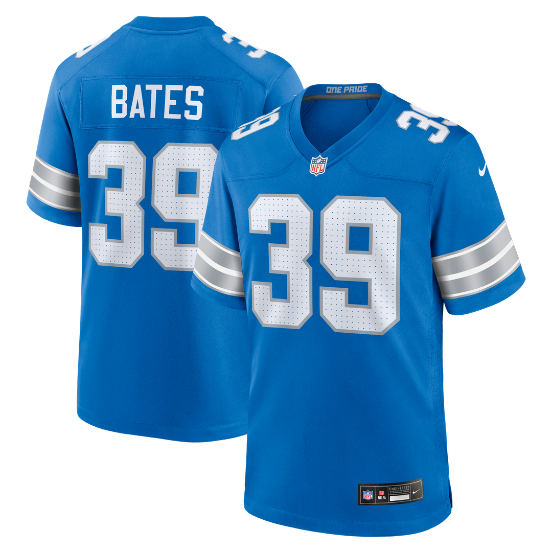 Jake Bates Detroit Lions Nike Team Game Jersey -  Blue