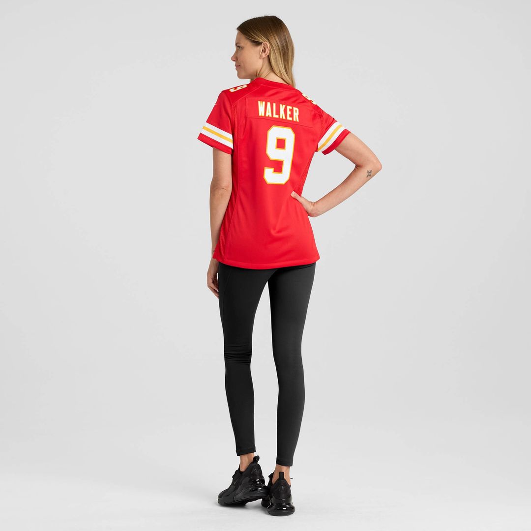 Kenneth Walker III Kansas City Chiefs Nike Women's Game Jersey - Red