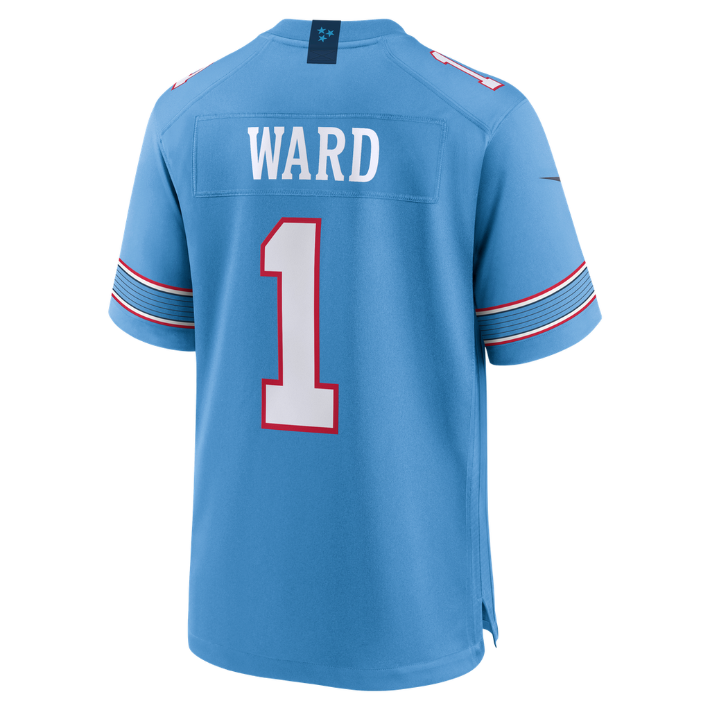 Cameron Ward Tennessee Titans Nike Game Jersey - Light Blue