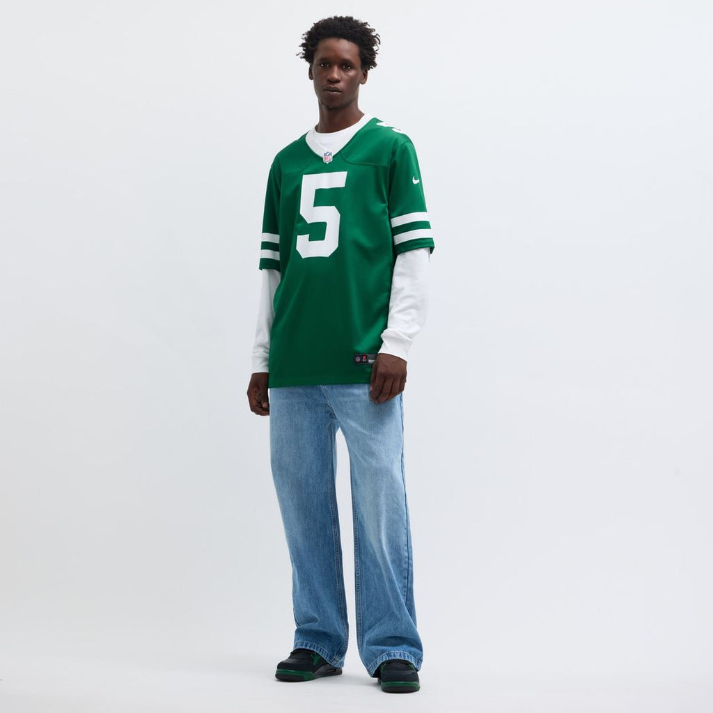 Garrett Wilson New York Jets Nike Alternate Game Jersey - Legacy Black