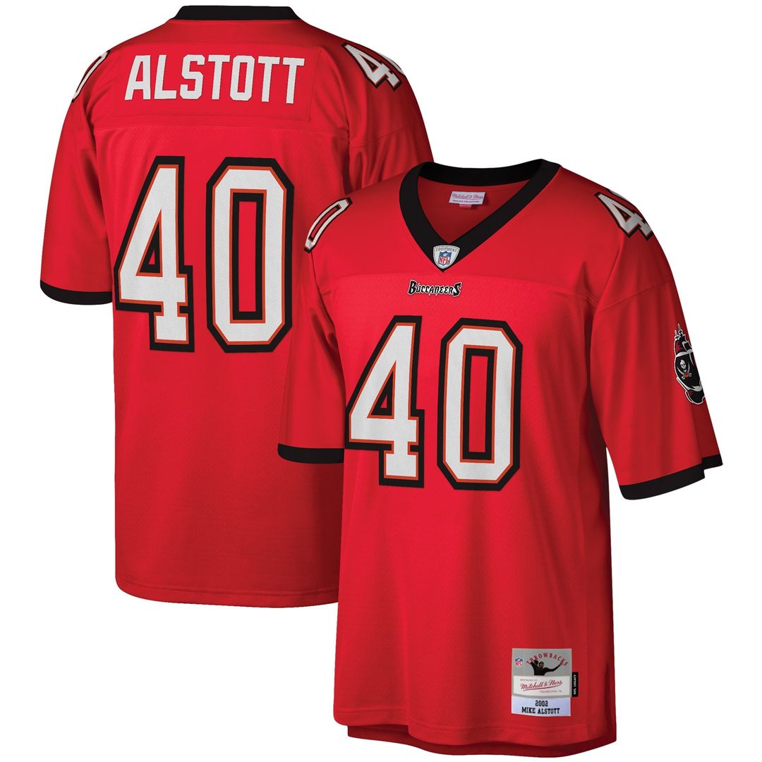 Mike Alstott Tampa Bay Buccaneers Mitchell & Ness Legacy Replica Jersey - Orange