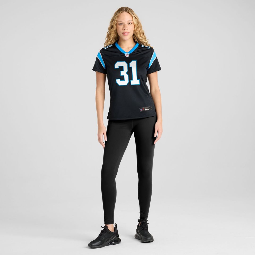 Corey Thornton Carolina Panthers Nike Women's Team Game Jersey -  Black