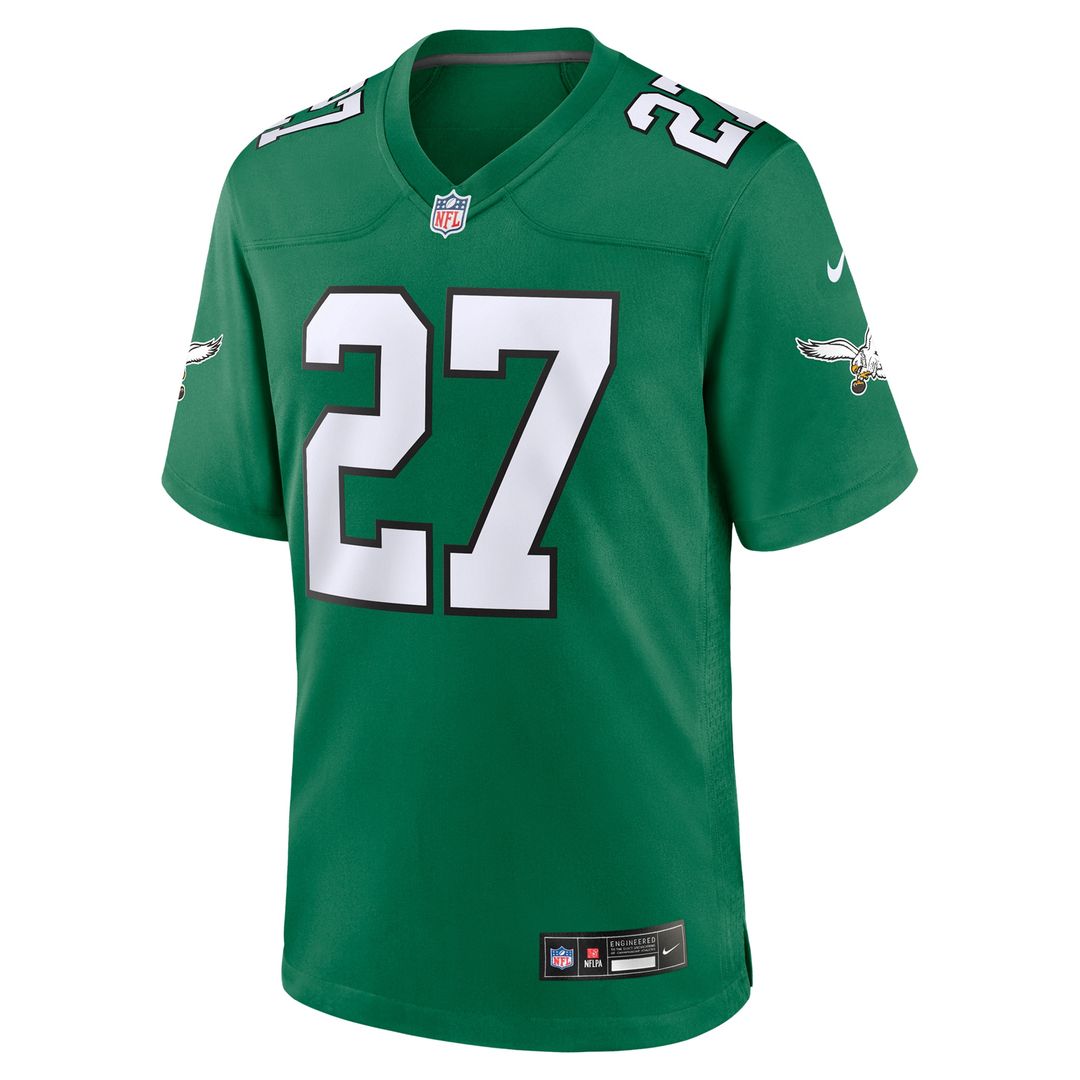 Quinyon Mitchell Philadelphia Eagles Nike Team Game Jersey -  Midnight Green