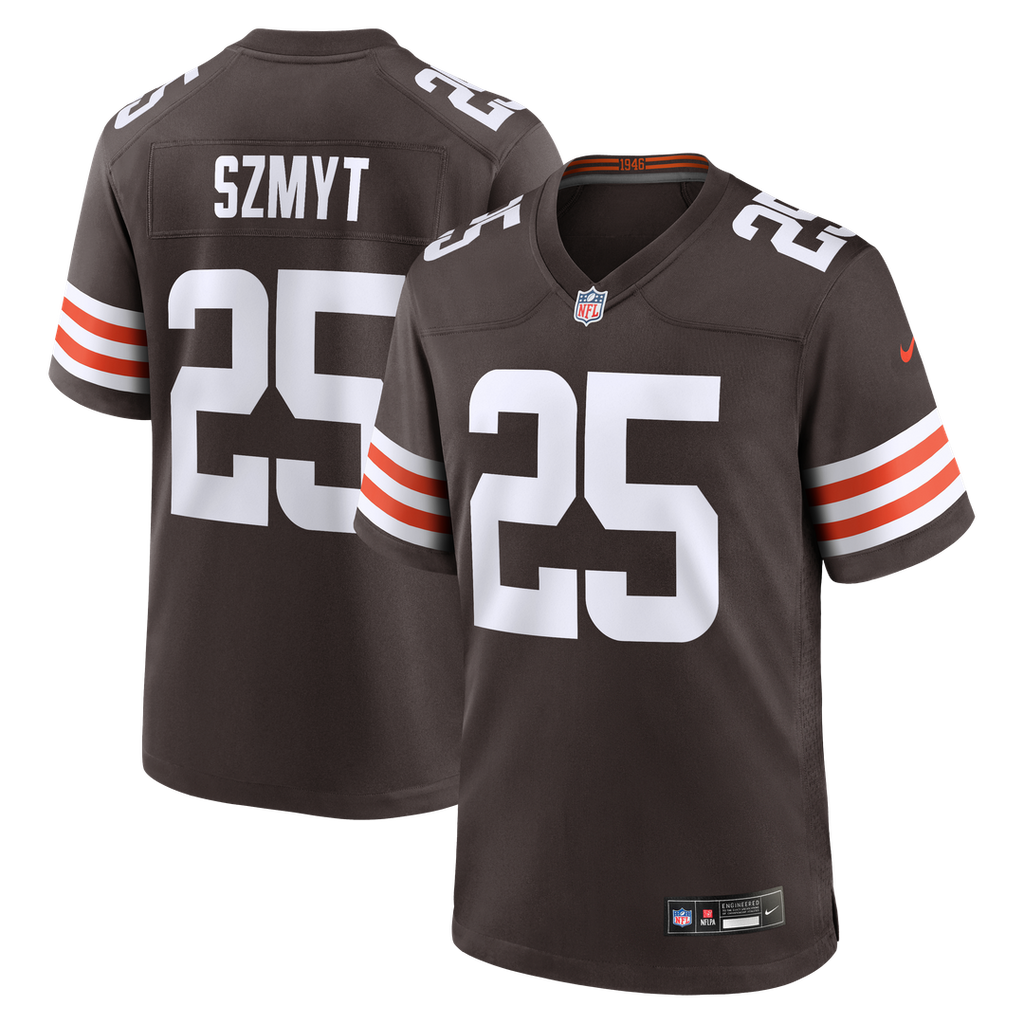 Andre Szmyt Cleveland Browns Nike Team Game Jersey -  Brown