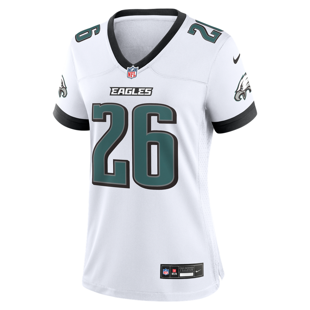 Saquon Barkley Philadelphia Eagles Nike Women's Game Jersey -  White