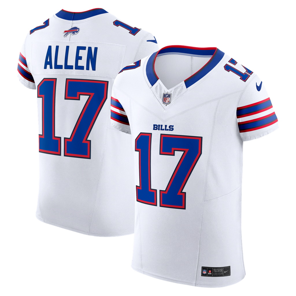 Josh Allen Buffalo Bills Nike  Vapor F.U.S.E. Elite Jersey - White