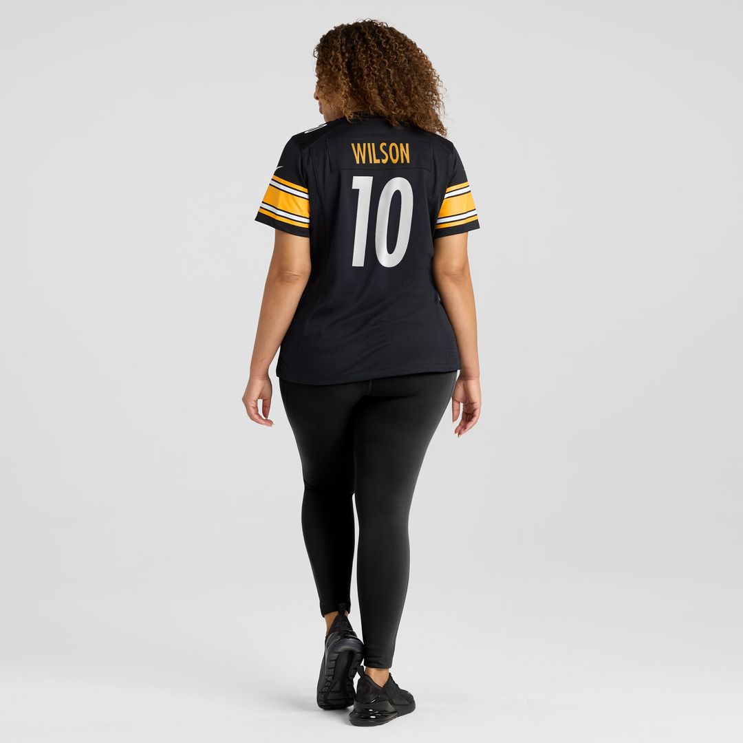Roman Wilson Pittsburgh Steelers Nike Women's Team Game Jersey -  Black