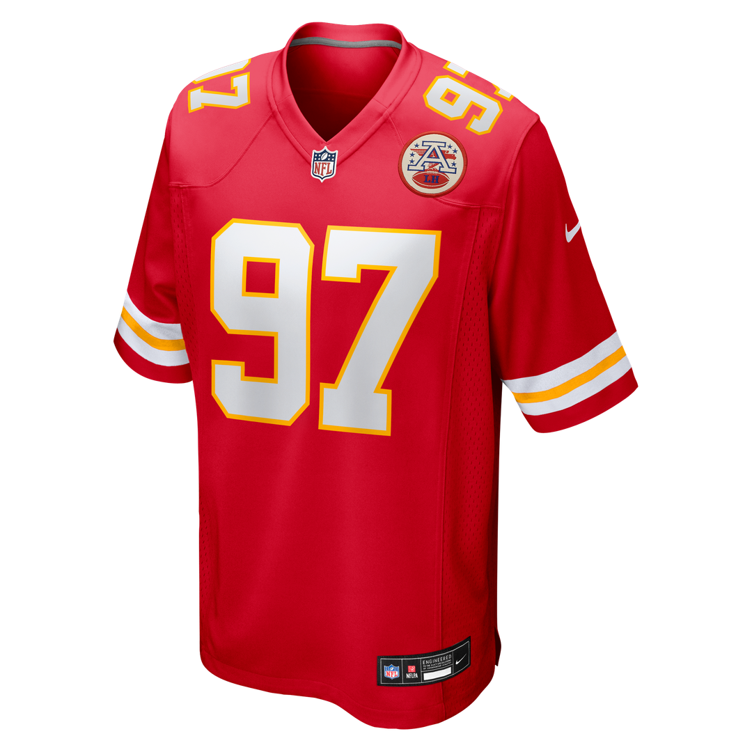 Ashton Gillotte Kansas City Chiefs Nike Team Game Jersey -  Red