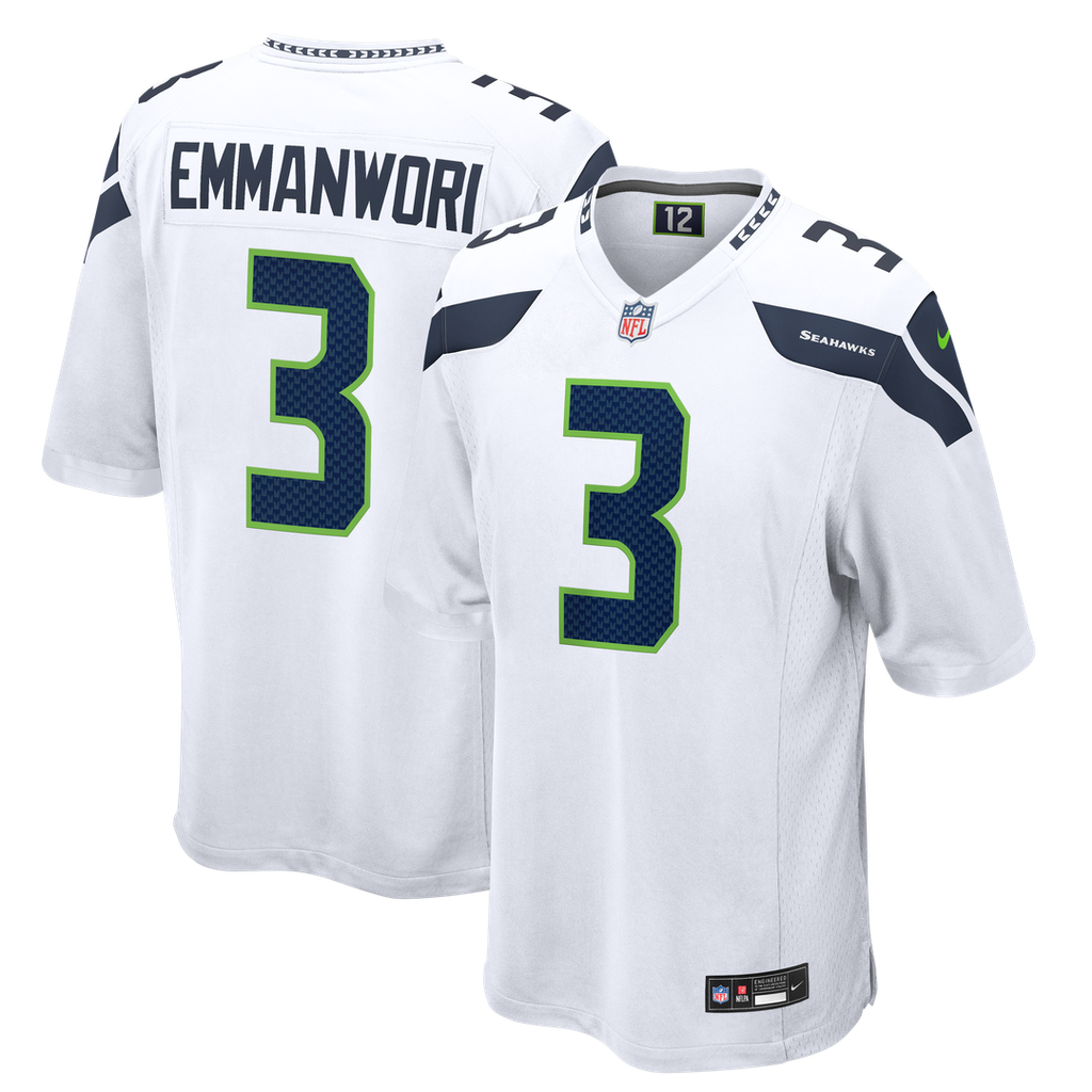 Nick Emmanwori Seattle Seahawks Nike Game Jersey - White