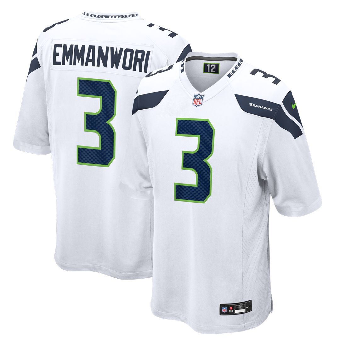 Nick Emmanwori Seattle Seahawks Nike Game Jersey - White