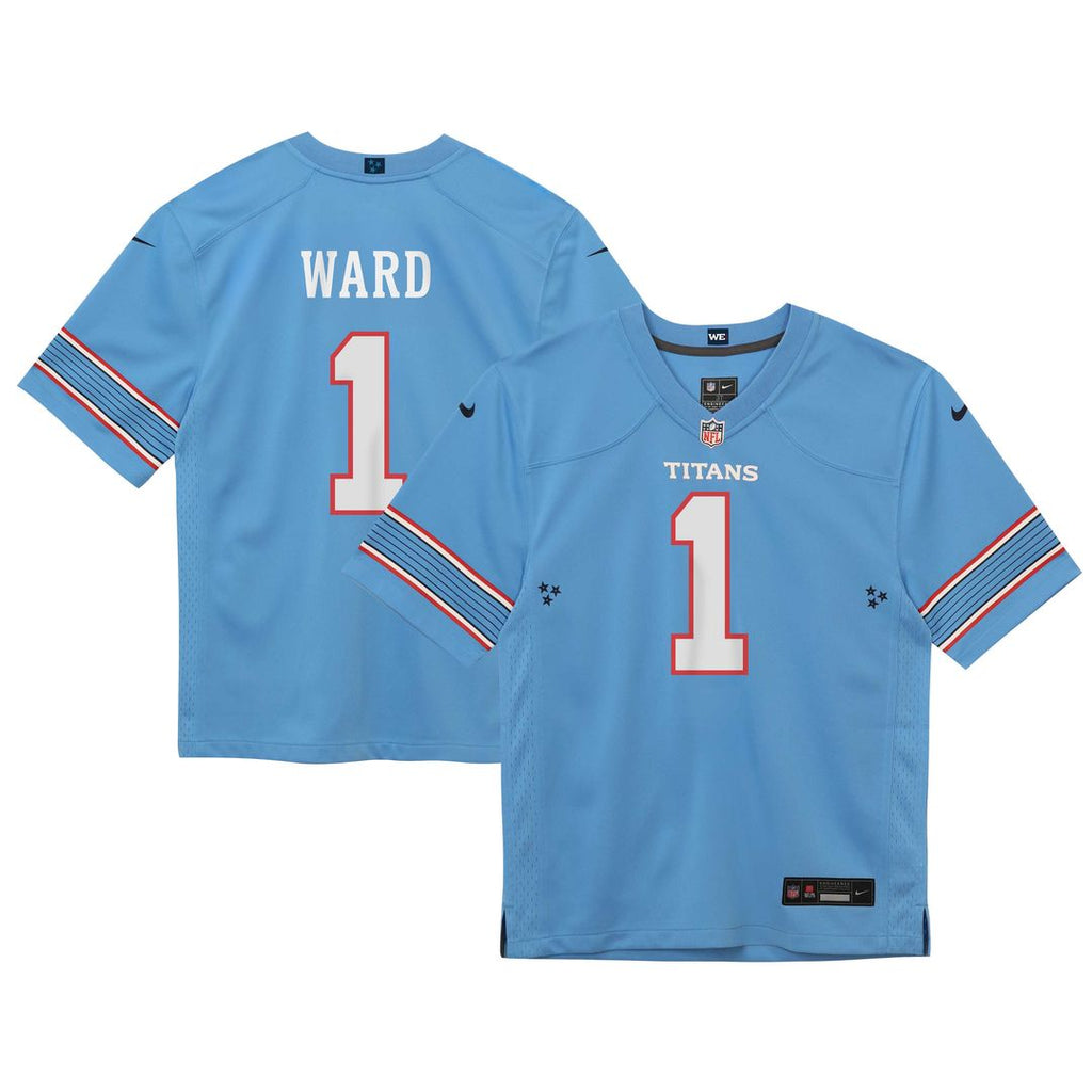 Cameron Ward Tennessee Titans Nike Toddler Team Game Jersey - Light Blue