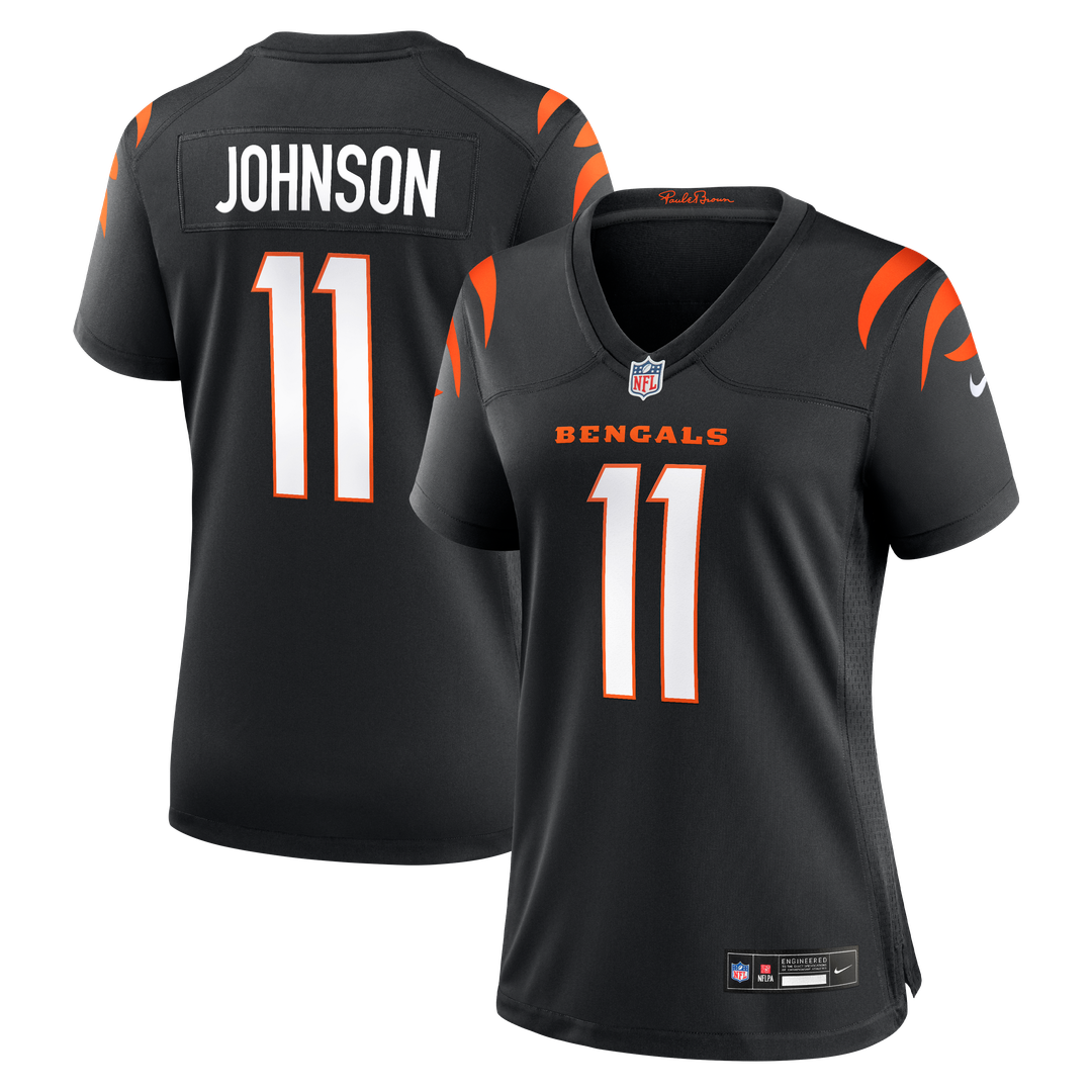 Josh Johnson Cincinnati Bengals Nike Women's Team Game Jersey -  Black