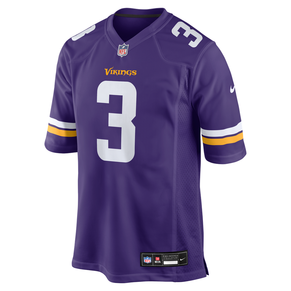 Jordan Addison Minnesota Vikings Nike  Game Jersey - Purple
