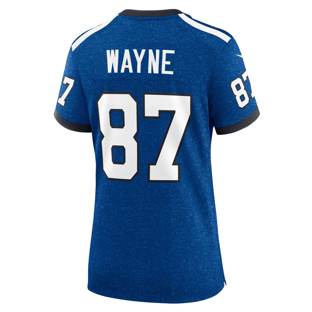 Reggie Wayne Indianapolis Colts Women's Nike Retired Player Game Jersey - Royal