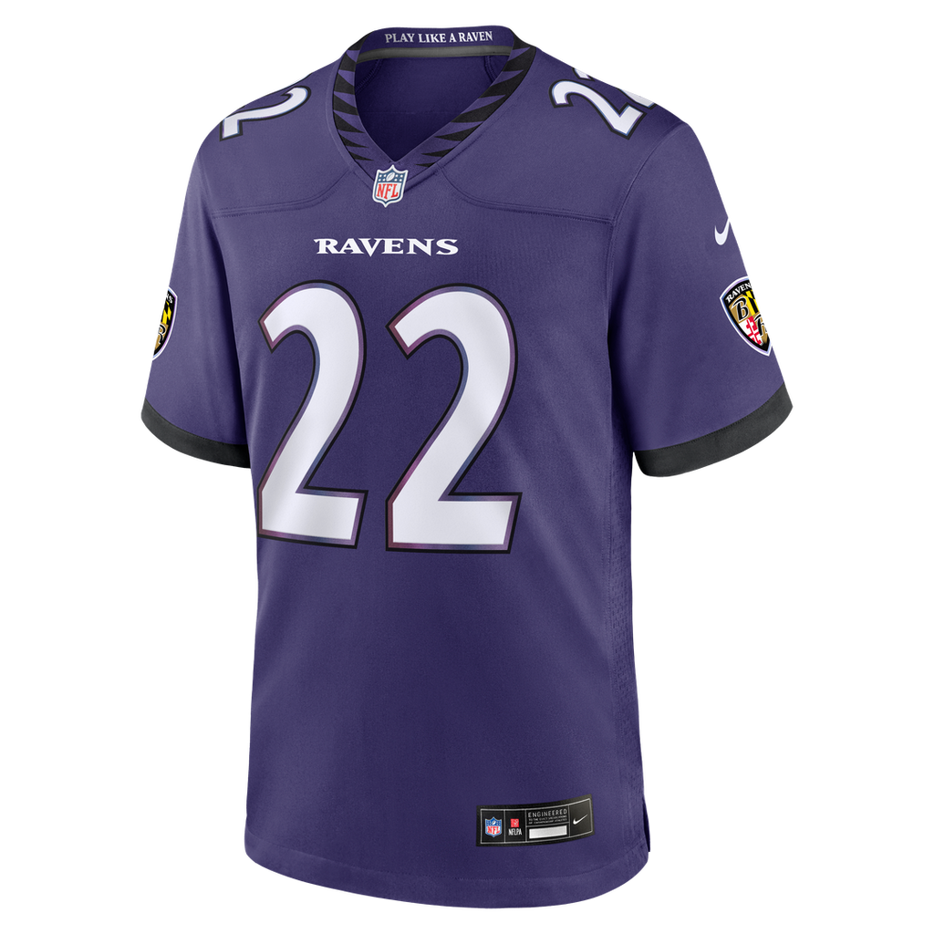 Derrick Henry Baltimore Ravens Nike Team Game Jersey - Purple