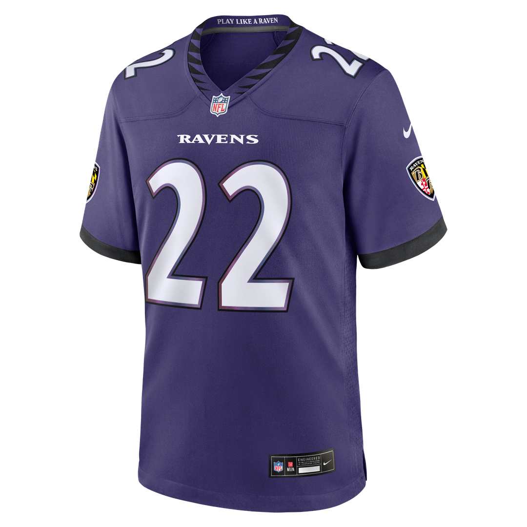 Derrick Henry Baltimore Ravens Nike Team Game Jersey - Purple