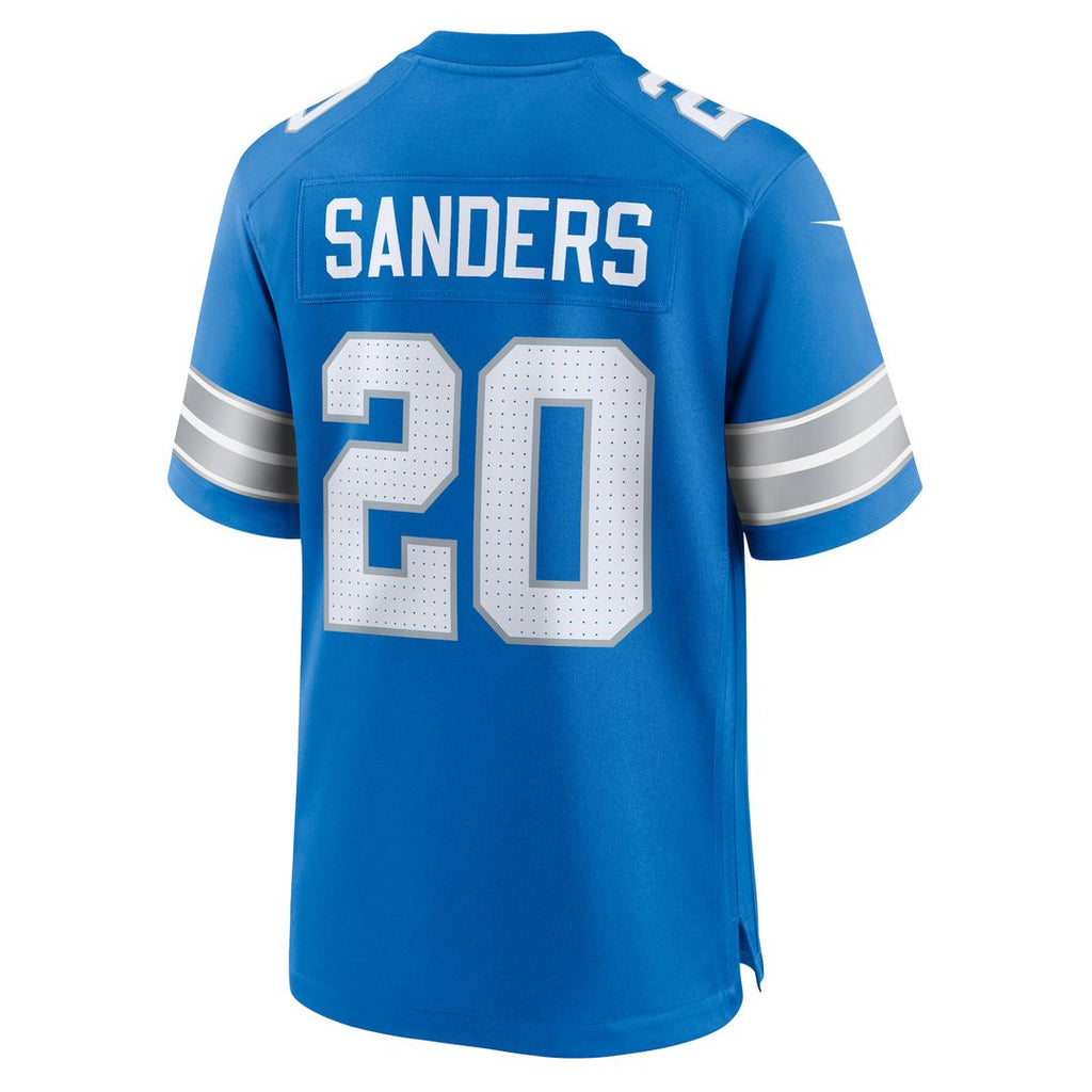 Barry Sanders Detroit Lions Nike 2nd Alternate Retired Player Game Jersey - Black