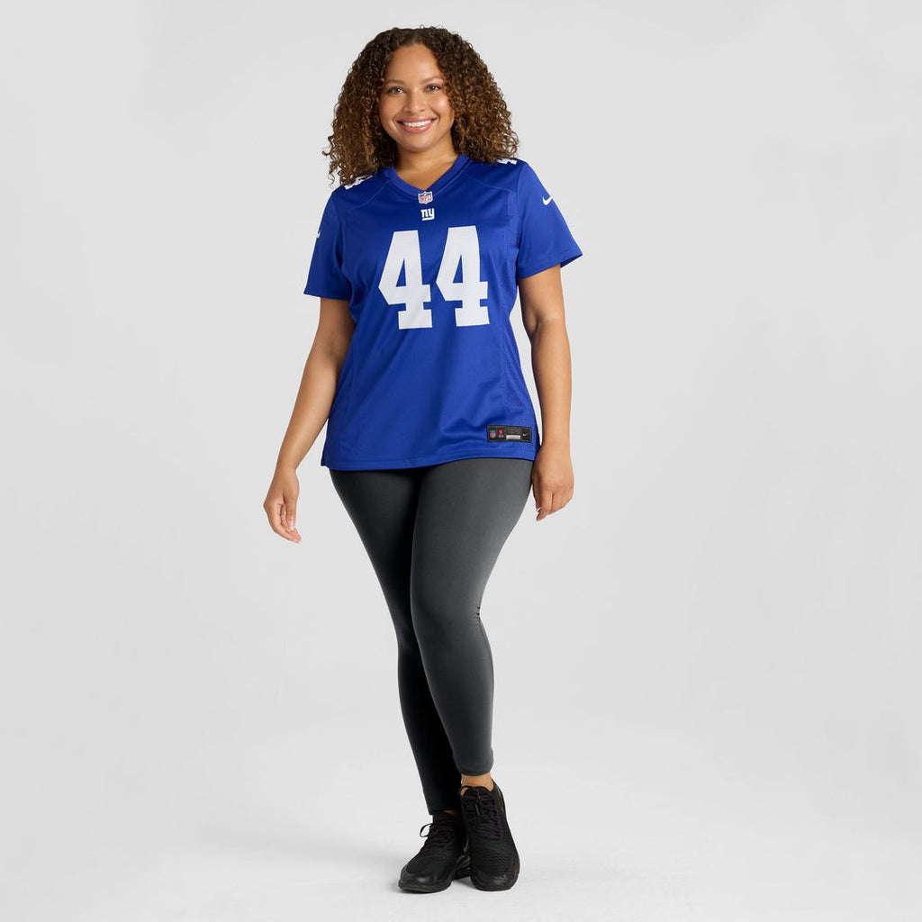 Cam Skattebo New York Giants Nike Women's Team Game Player Jersey - Royal