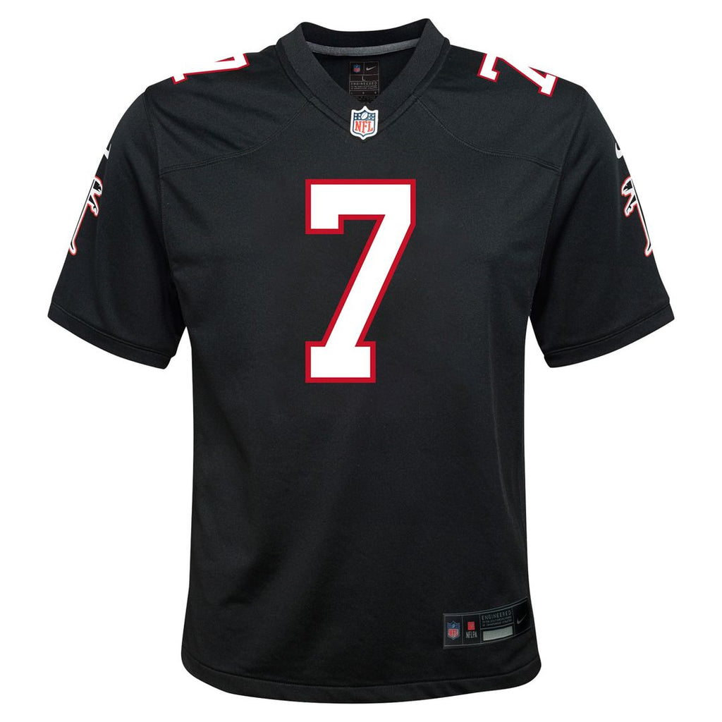Bijan Robinson Atlanta Falcons Nike Youth Game Jersey - Black