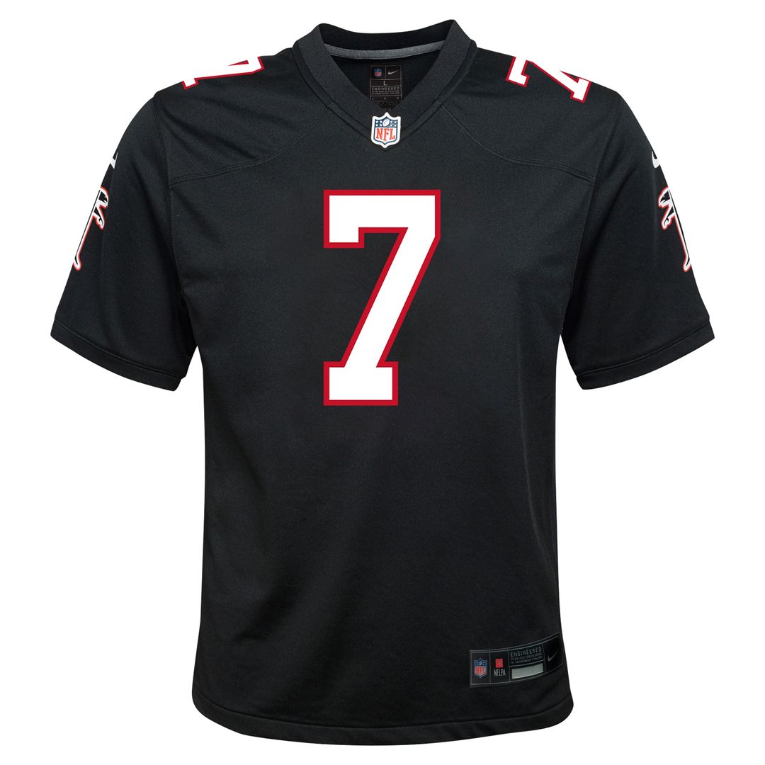 Bijan Robinson Atlanta Falcons Nike Youth Game Jersey - Black