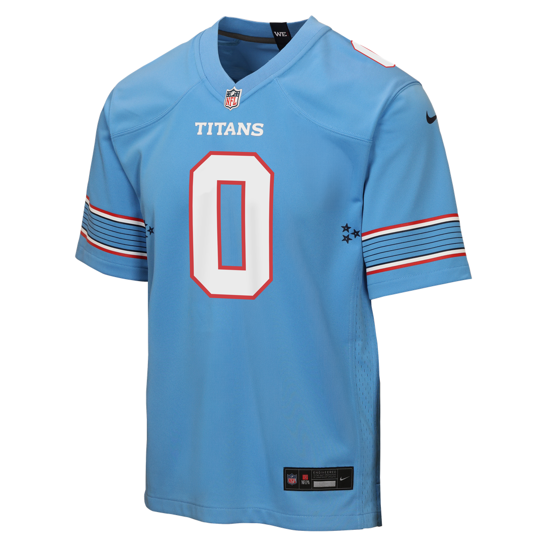 Calvin Ridley Tennessee Titans Nike Youth Game Jersey - Light Blue