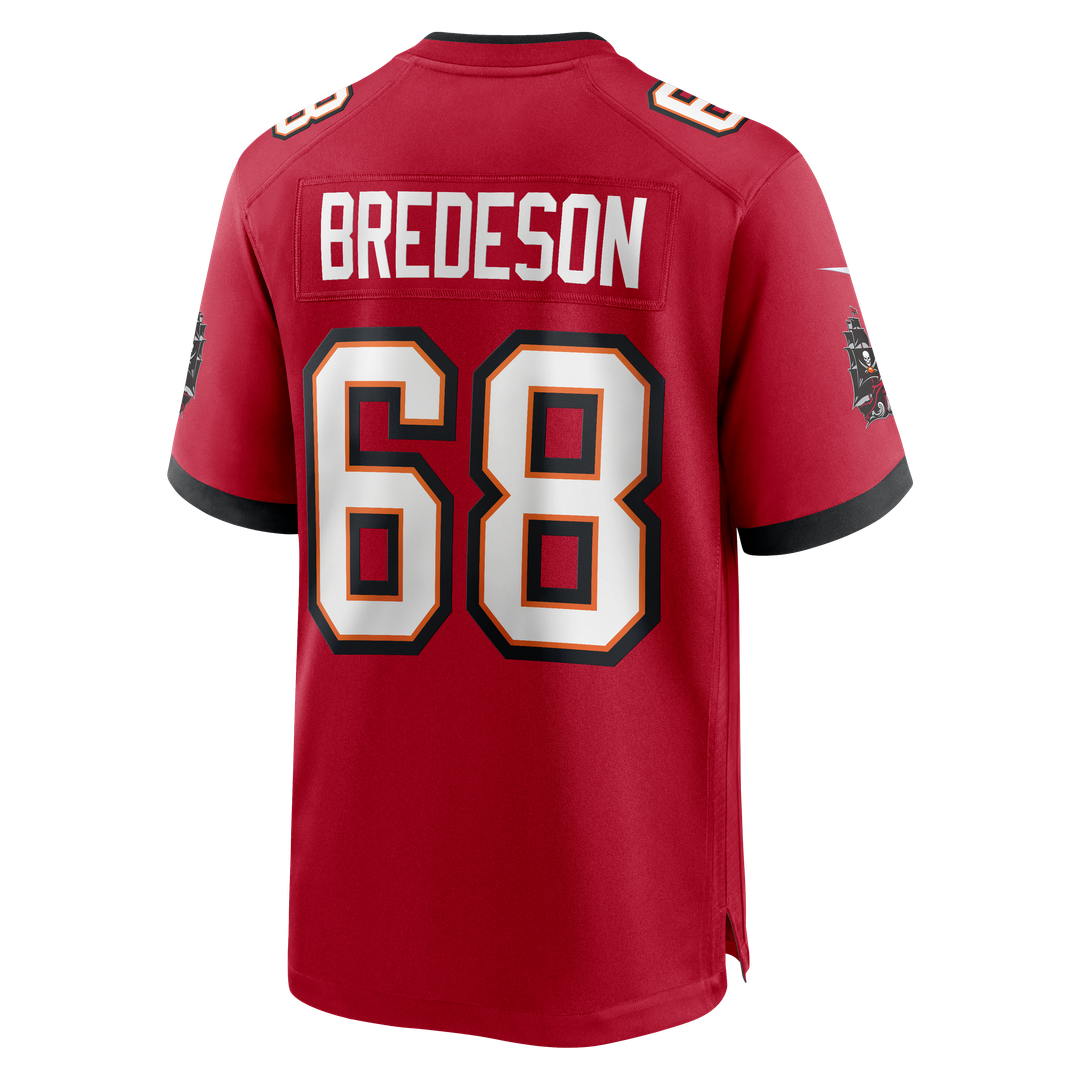 Ben Bredeson Tampa Bay Buccaneers Nike  Game Jersey -  Red