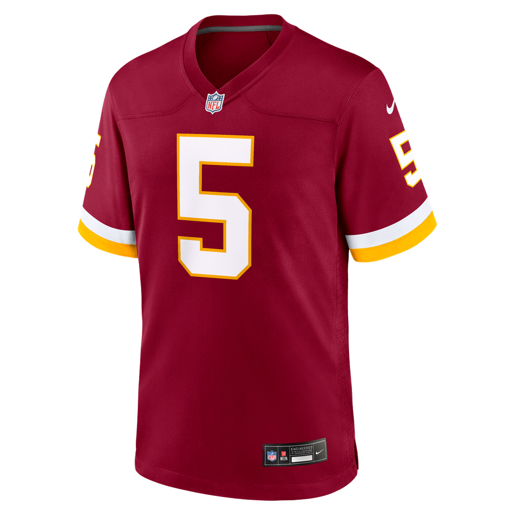 Jayden Daniels Washington Commanders Nike Game Jersey - Burgundy