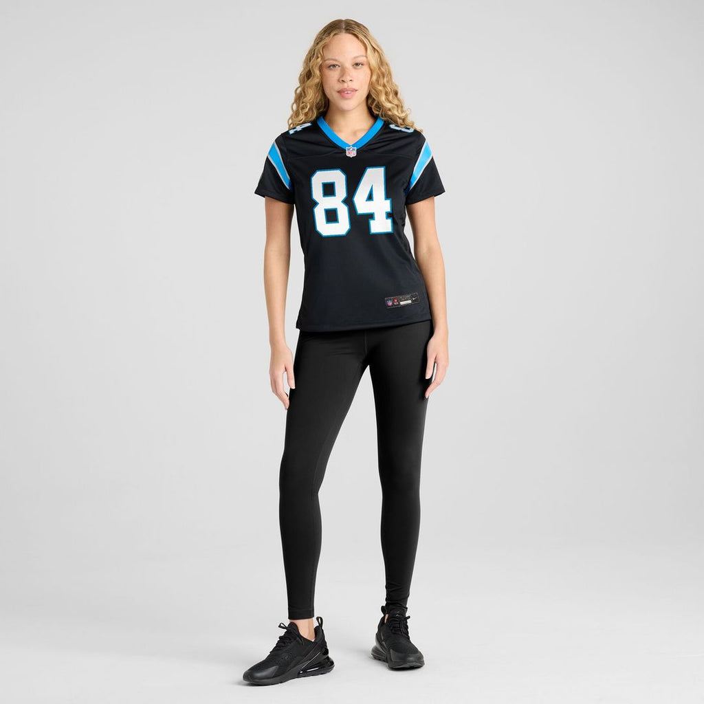 Mitchell Evans Carolina Panthers Nike Women's Team Game Jersey -  Black