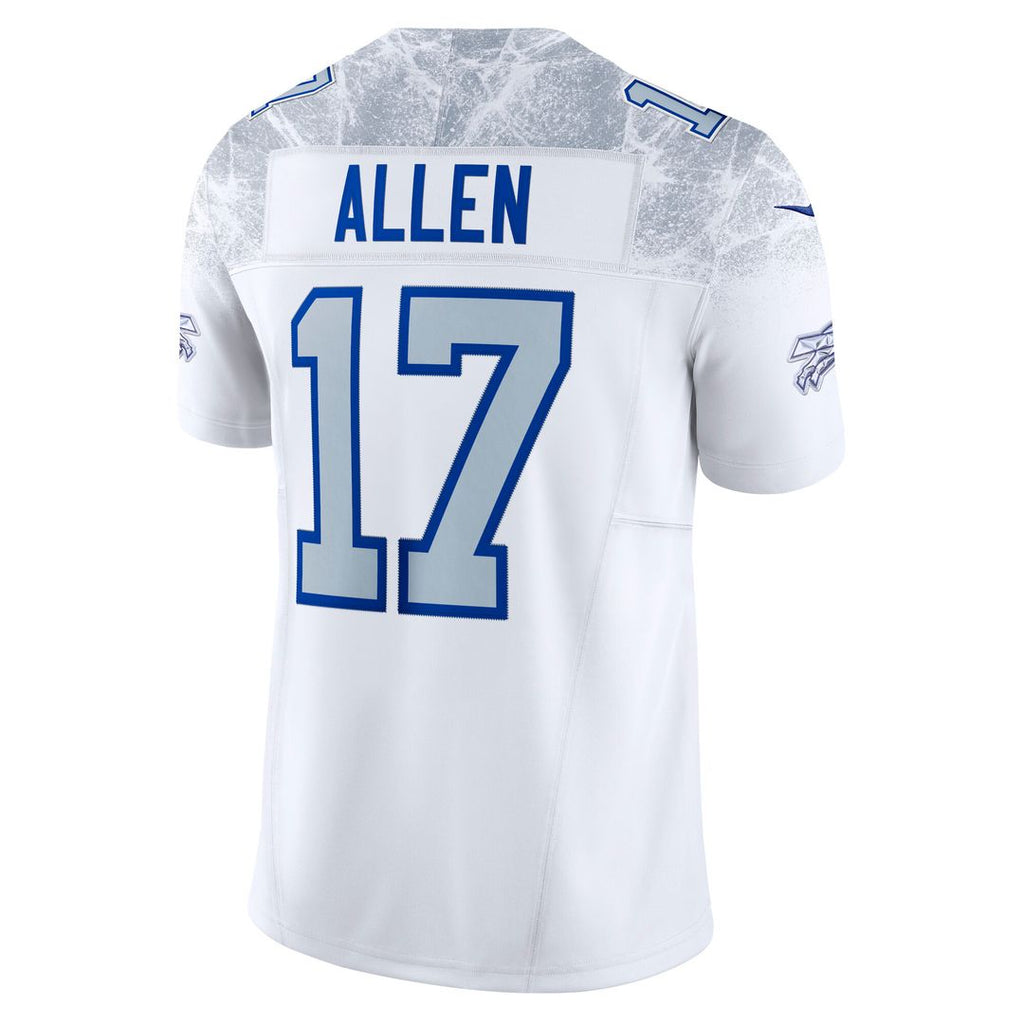 Josh Allen Buffalo Bills Nike 2025 Rivalries Collection Stitched Limited Jersey - White