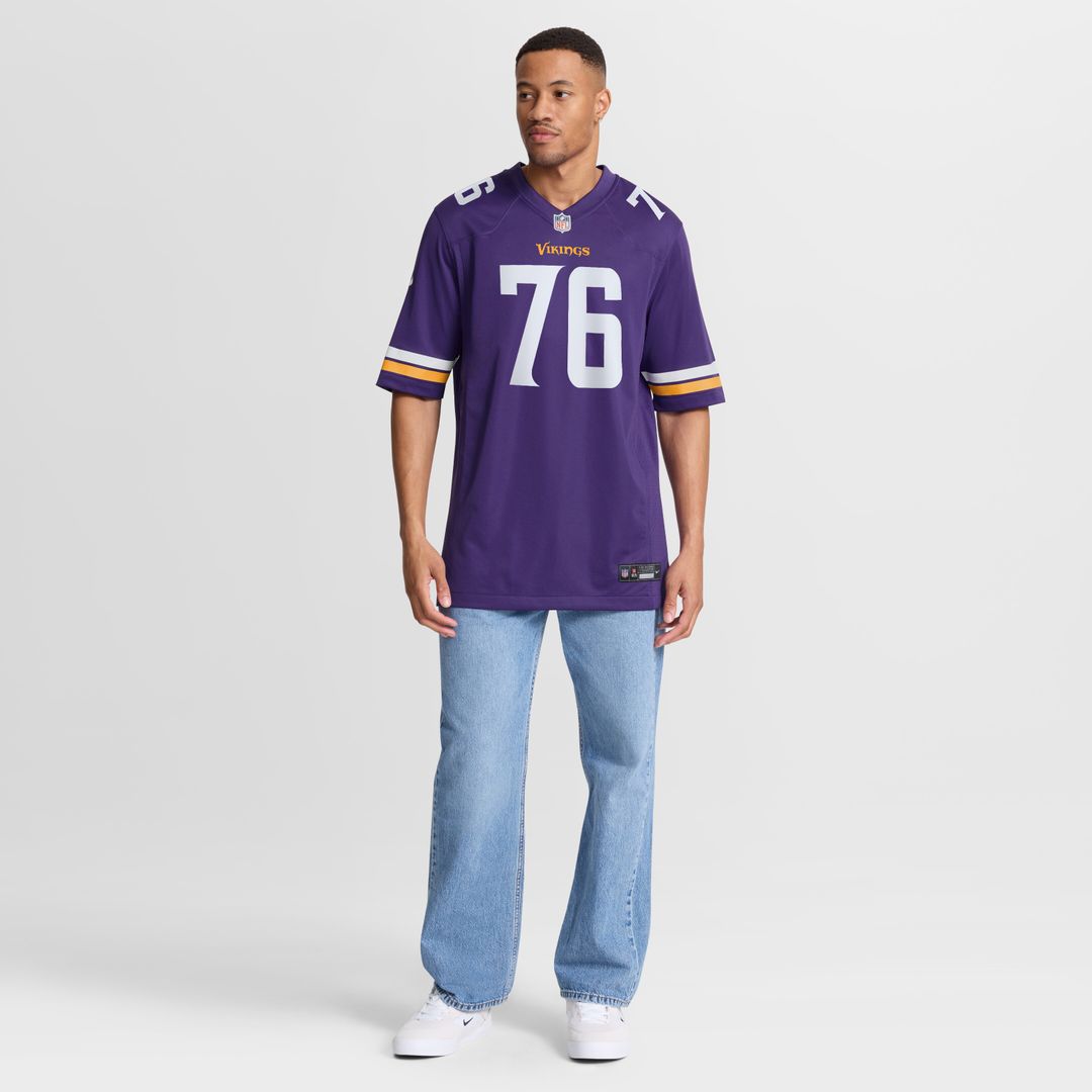 Will Fries Minnesota Vikings Nike Team Game Jersey -  Purple