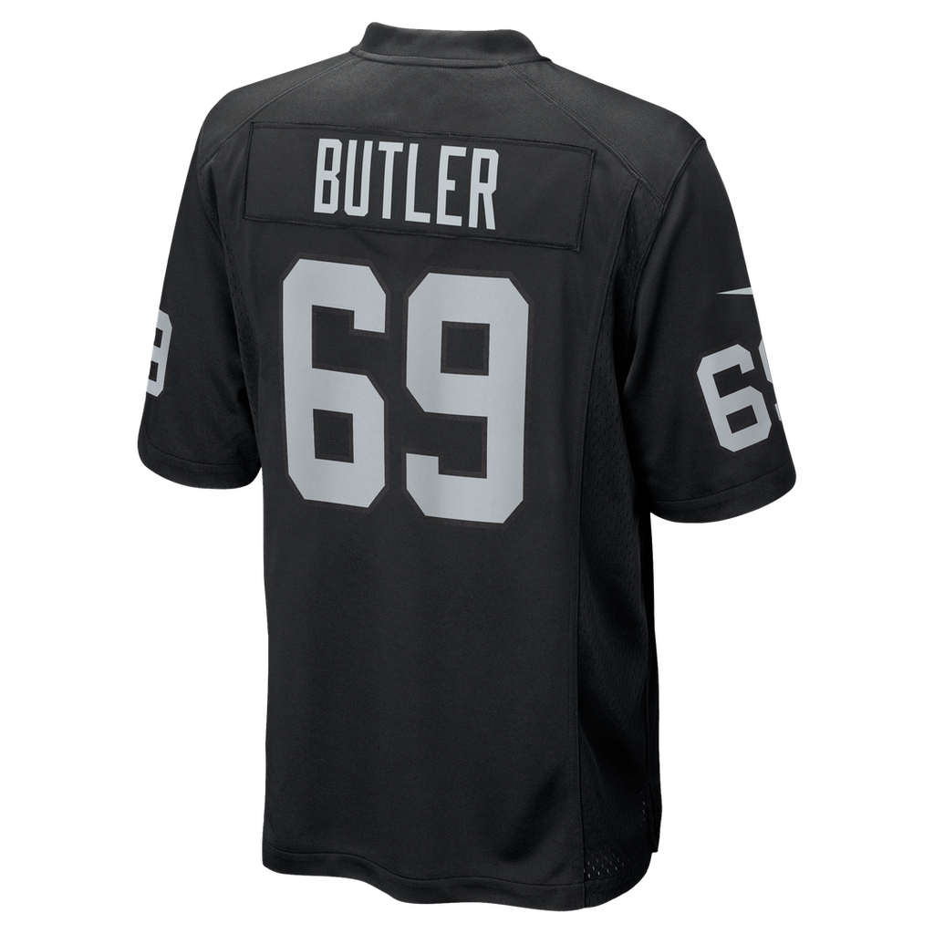 Adam Butler Las Vegas Raiders Nike Team Game Jersey -  Black