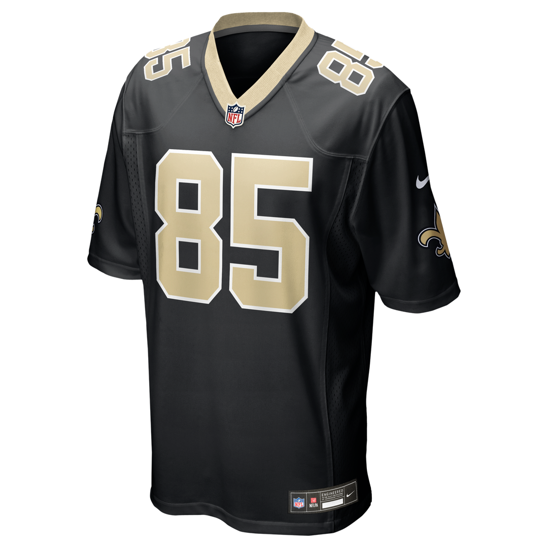 Jontre Kirklin New Orleans Saints Nike Team Game Jersey -  Black