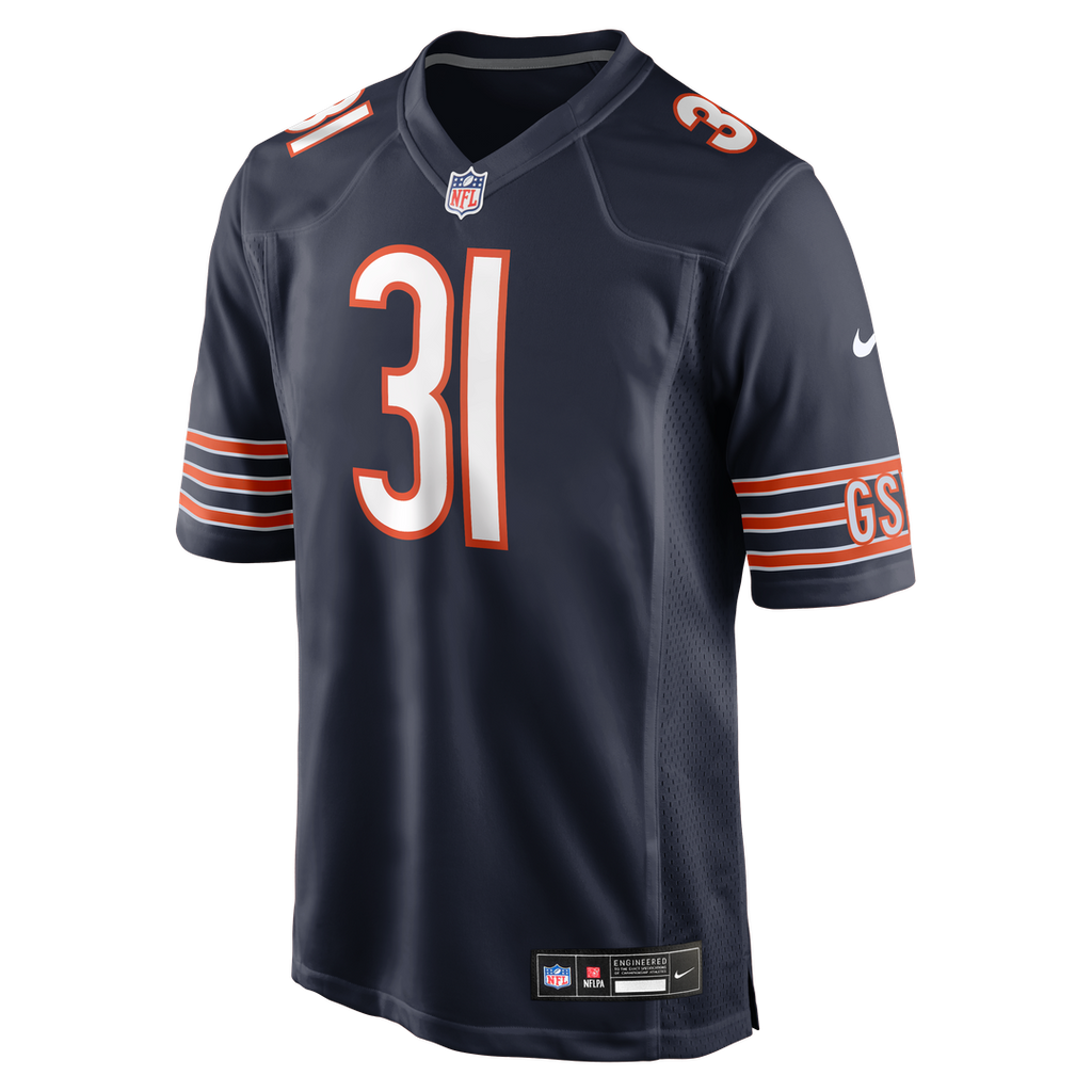 Dillon Thieneman Chicago Bears Nike 2026 NFL Draft First Round Pick No. 25 Team Game Jersey - Navy