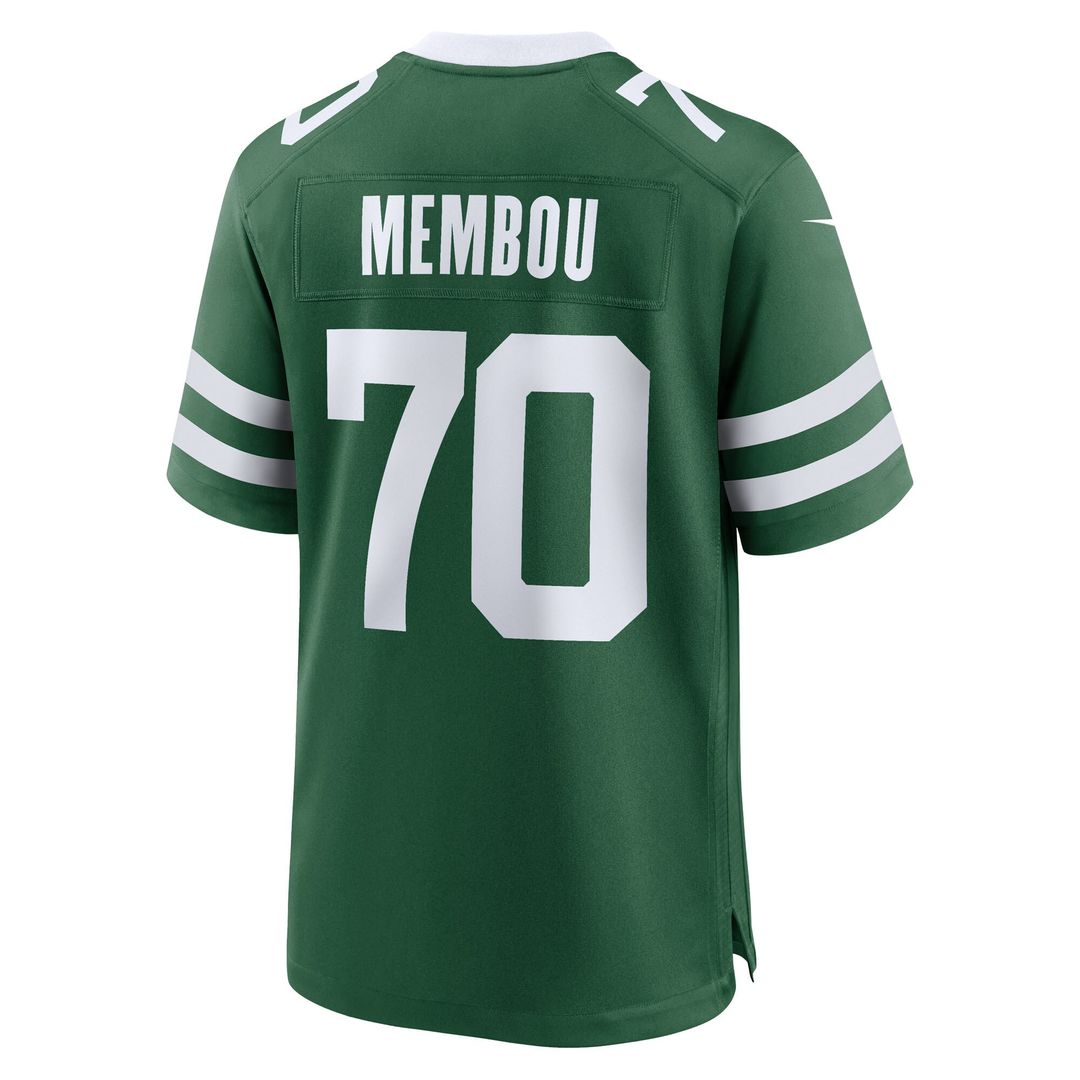 Armand Membou New York Jets Nike Team Game Jersey - Green