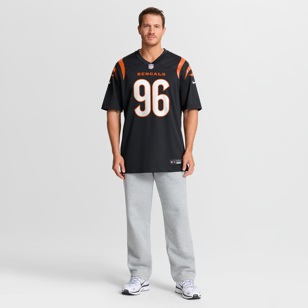 Cam Sample Cincinnati Bengals Nike Game Jersey - Black
