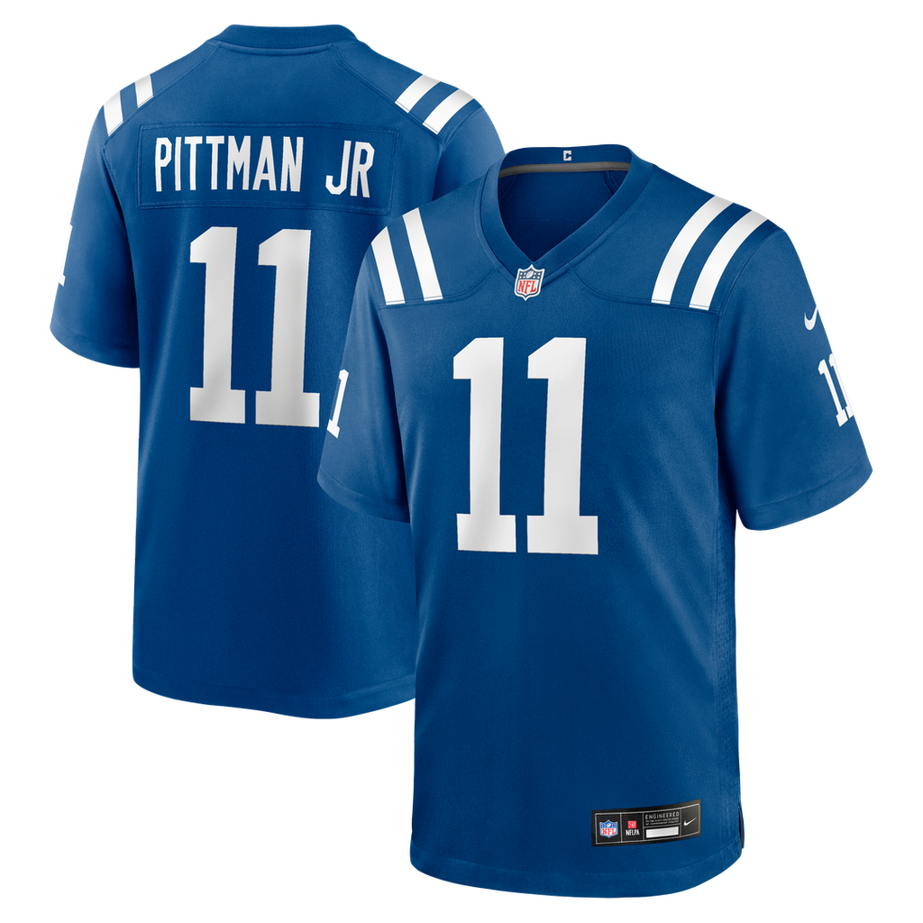 Indiana Nights Michael Pittman Jr. Indianapolis Colts Nike Alternate Game Jersey - Blue