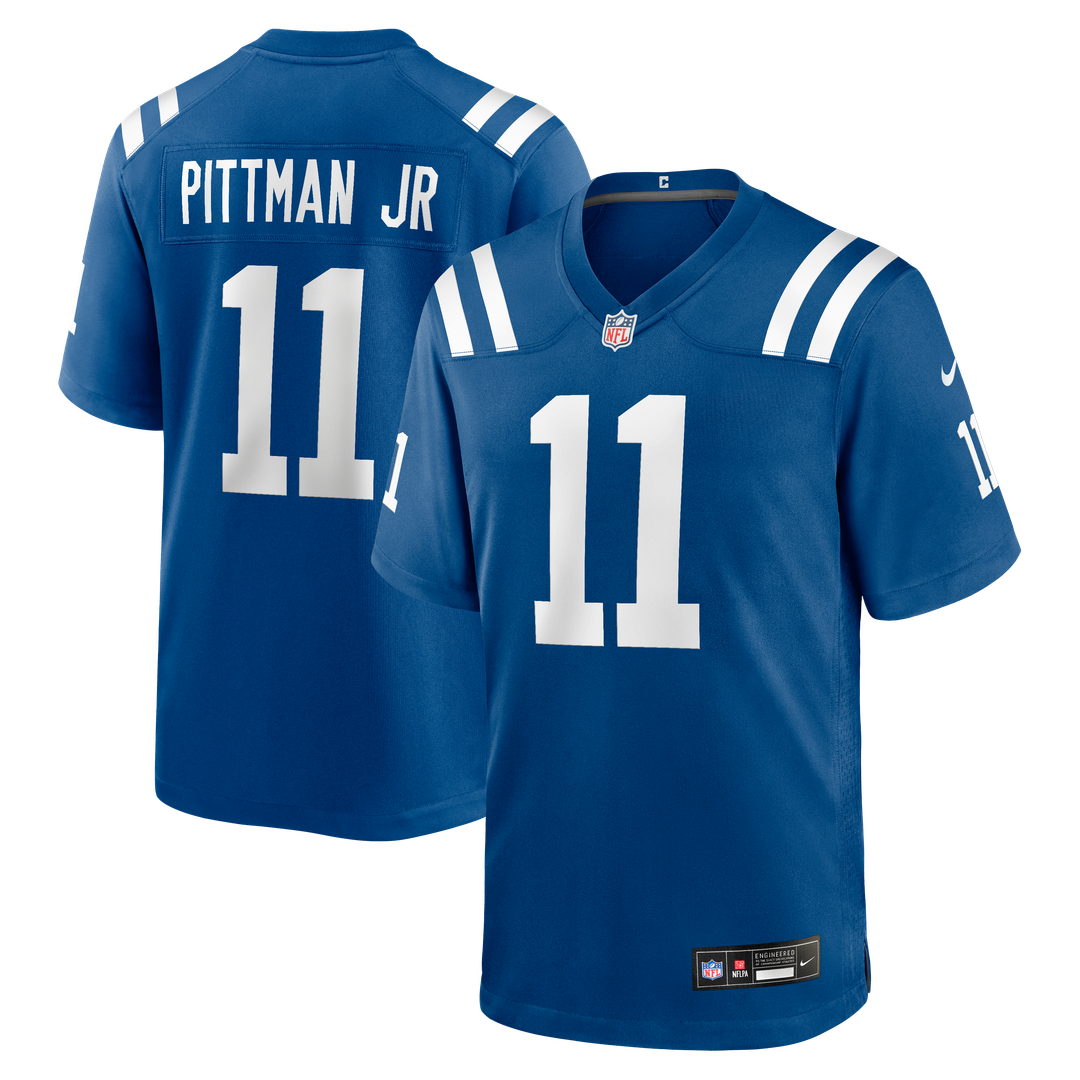 Indiana Nights Michael Pittman Jr. Indianapolis Colts Nike Alternate Game Jersey - Blue