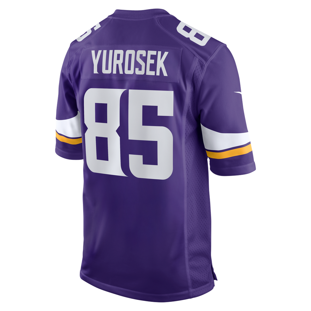 Ben Yurosek Minnesota Vikings Nike Team Game Jersey -  Purple