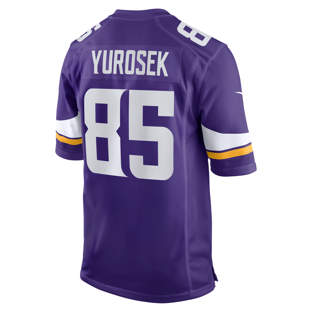 Ben Yurosek Minnesota Vikings Nike Team Game Jersey -  Purple