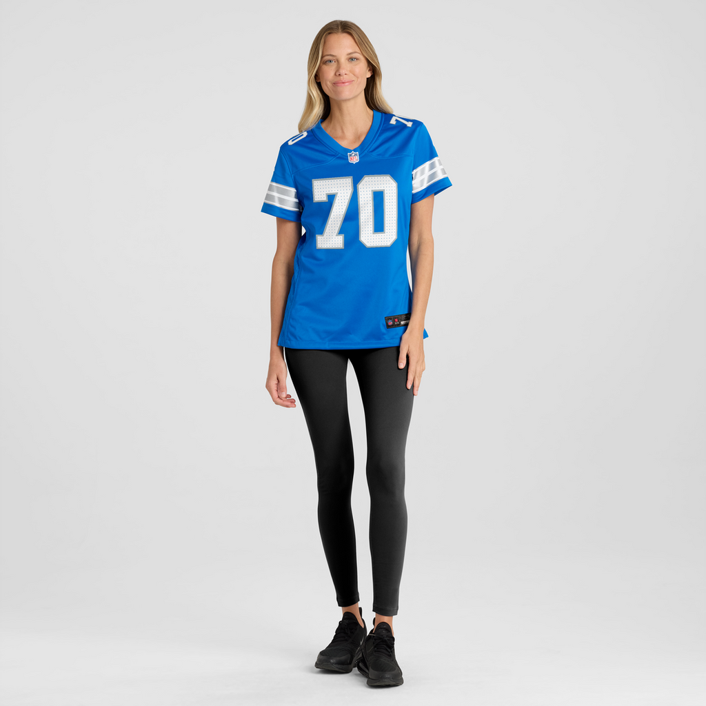 Juice Scruggs Detroit Lions Nike Women's Team Game Jersey -  Blue
