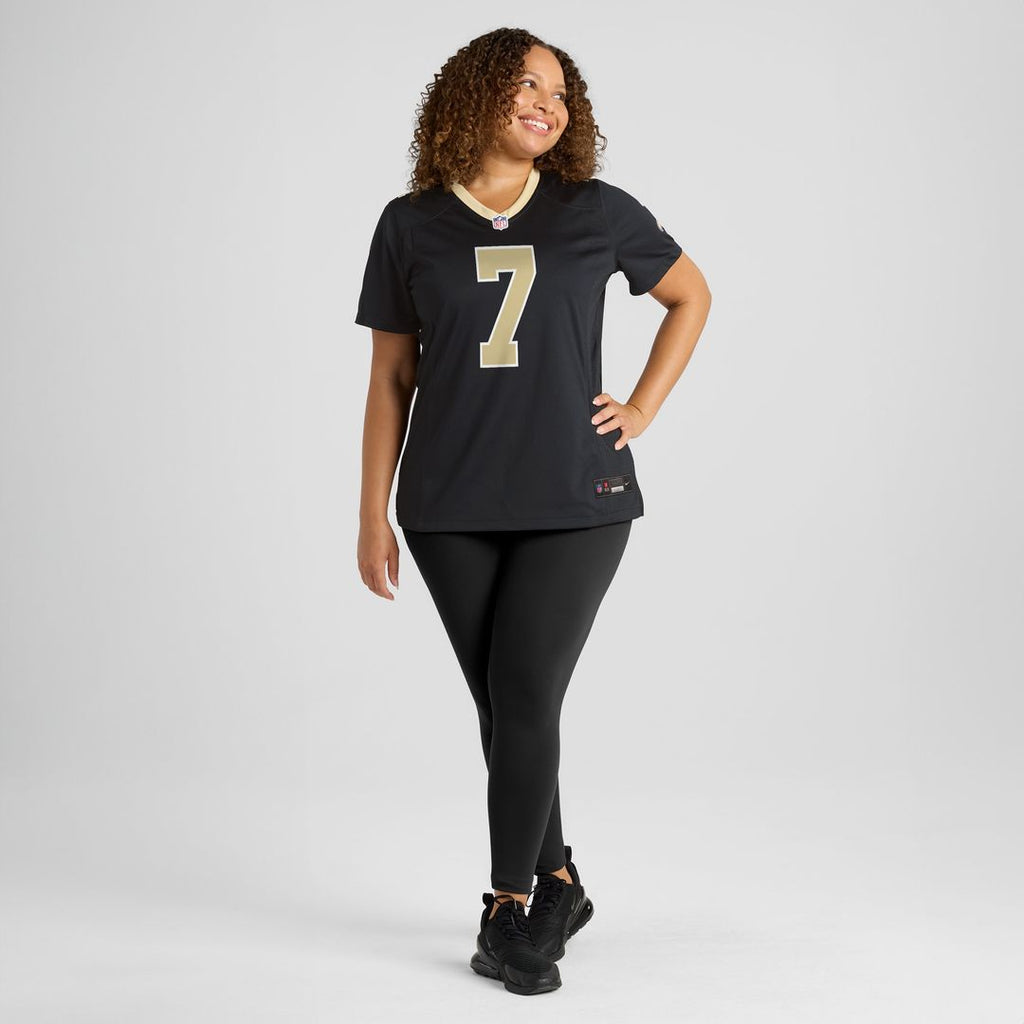 Morten Andersen New Orleans Saints Nike Women's Game Retired Player Jersey - Black