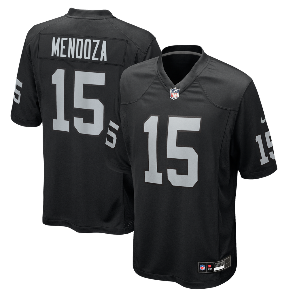 Fernando Mendoza Las Vegas Raiders Nike 2026 NFL Draft First Round Pick No. 1 Team Game Jersey - Black