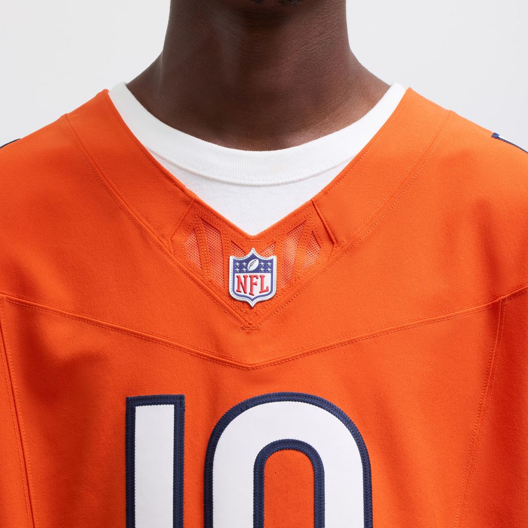 Caleb Williams Chicago Bears Nike Alternate Vapor F.U.S.E. Elite Jersey - Orange
