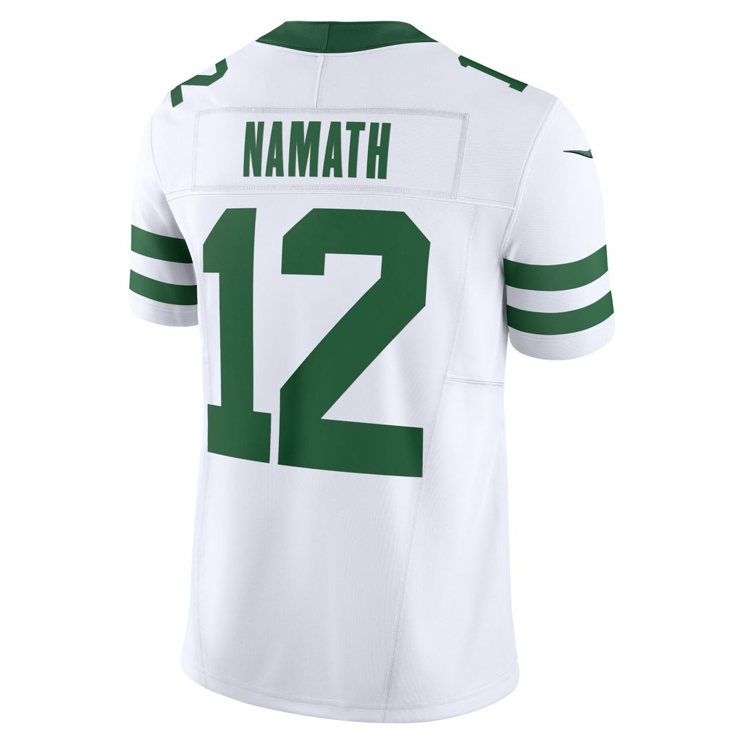 Joe Namath New York Jets Nike Alternate Vapor F.U.S.E. Limited Jersey  - Legacy Black
