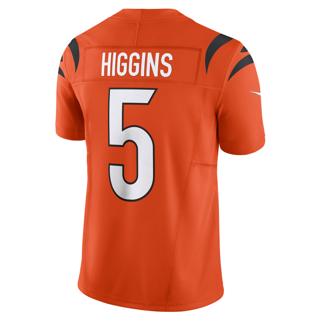 Tee Higgins Cincinnati Bengals Nike Vapor F.U.S.E. Limited Jersey - Orange